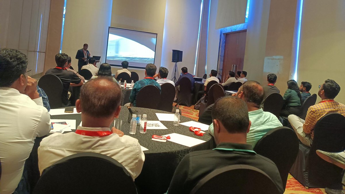 ESIgroup's tweet image. 🚗✨ Celebrating innovation at India’s exclusive Tech Day for @VW!

On Oct 15th, we hosted an #Automotive Tech Day in Pune. The event showcased #VirtualPerformance, #SmartManufacturing, and more, with a live demo of our #VirtualReality tool, IC.IDO.

👉 bit.ly/4gejaxD 🚀