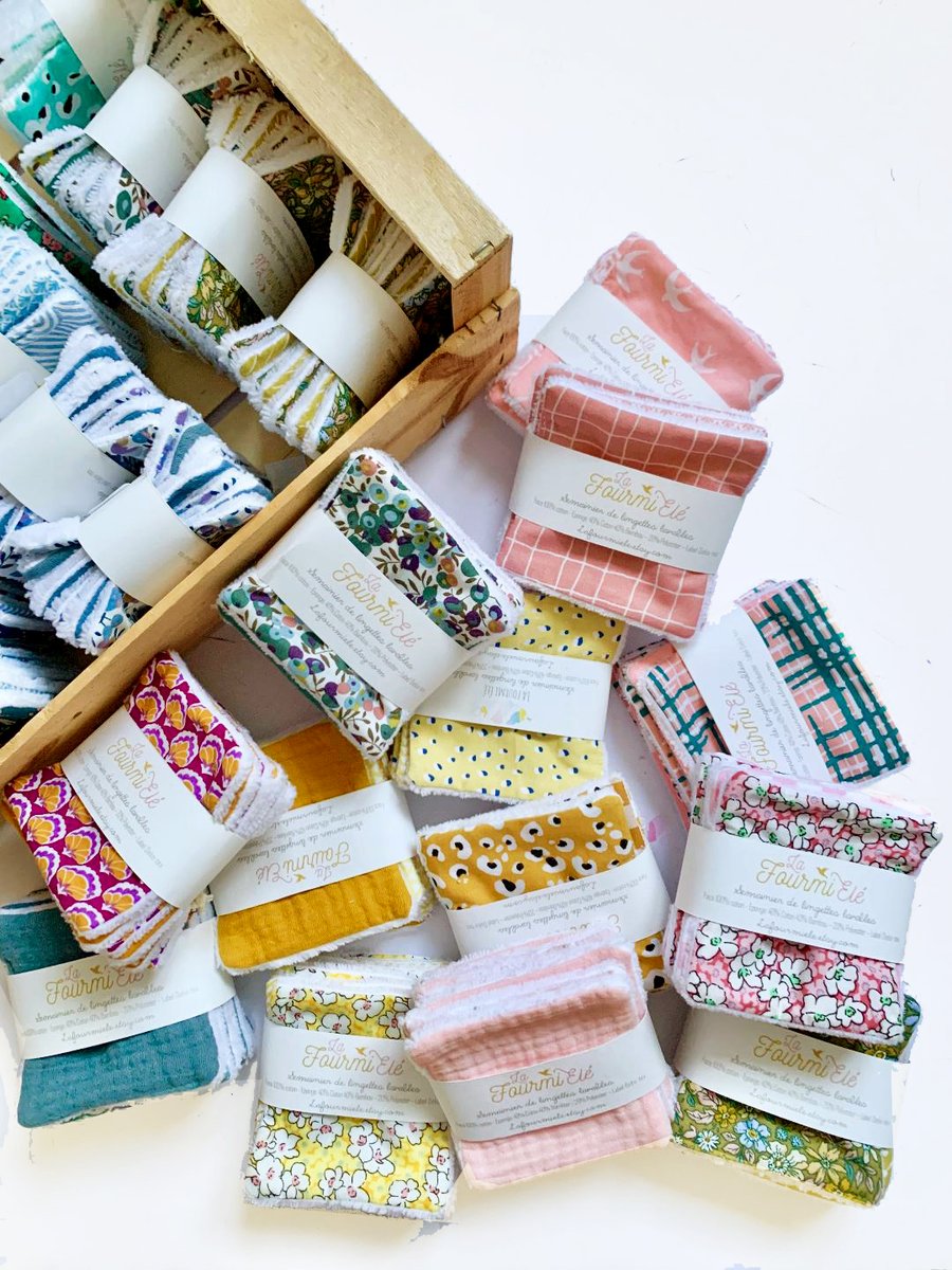 lafourmiele's tweet photo. Offre spéciale sur les lingettes lavables avec le code LAFOURMIELE10 ! c'est le moment d'en profiter sur
>https://t.co/vC3EqNkaUZ 
#beauté #soinduvisage #zerodéchet https://t.co/48ZvyelwDl