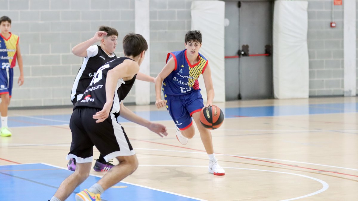 morabancandorra's tweet image. ⚡️ 𝗕𝗔𝗦𝗘
📈 𝗥𝗲𝘀𝘂𝗹𝘁𝗮𝘁𝘀

🏔️ Cadet 2010 65
⚫ CB Mollet 71

📸 @IsaDrets

#BaseBCA #ForaLimits #MaiPor