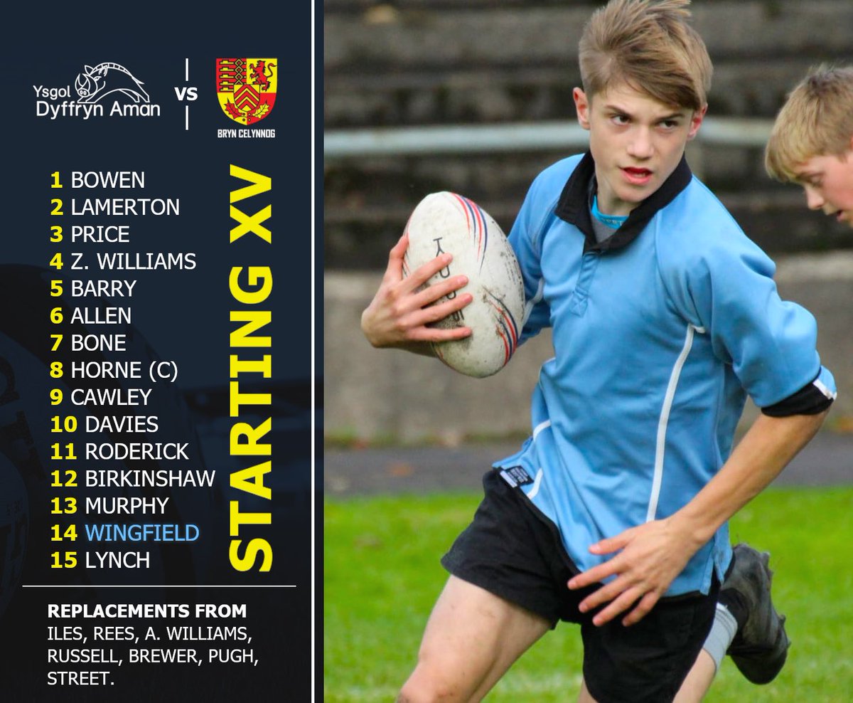 BrynCelynnogPE's tweet photo. A huge day for Bryn Celynnog Y9 and Y11 rugby teams, as they travel to Dyffryn Aman to get their British National Cup campaigns underway 🏆 

Two strong squads to hopefully progress to the next round 💪 https://t.co/Ed5BhLUKW2