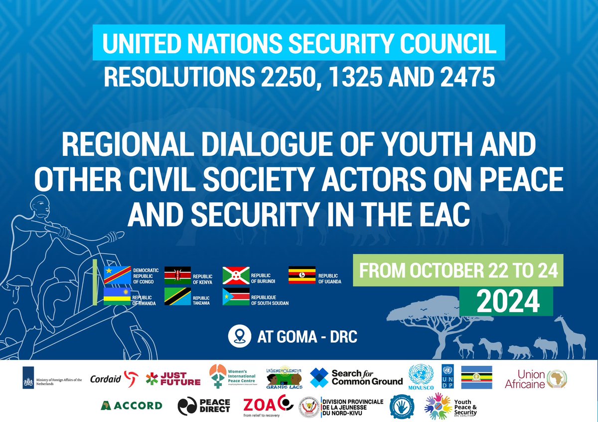 jagabruno's tweet photo. Grateful to be part of the team from Uganda representing the East African Community in the Regional Dialogue of Youth and other civil society Actors on Peace and Security in the East African Community https://t.co/uYWceL1z0V
