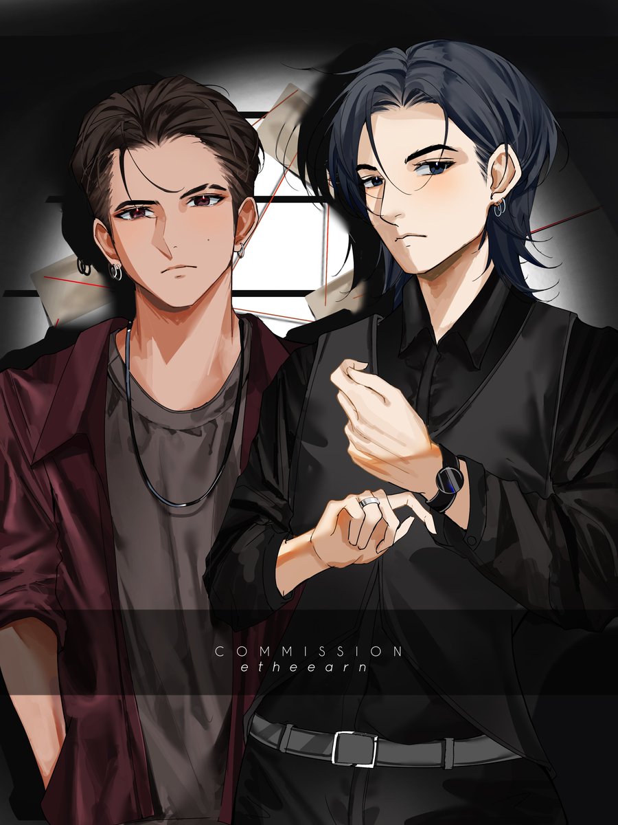 comms ✦ for @/2Trouble_CSE
#artidn #Commission #CommissionedArt  #opencommissions