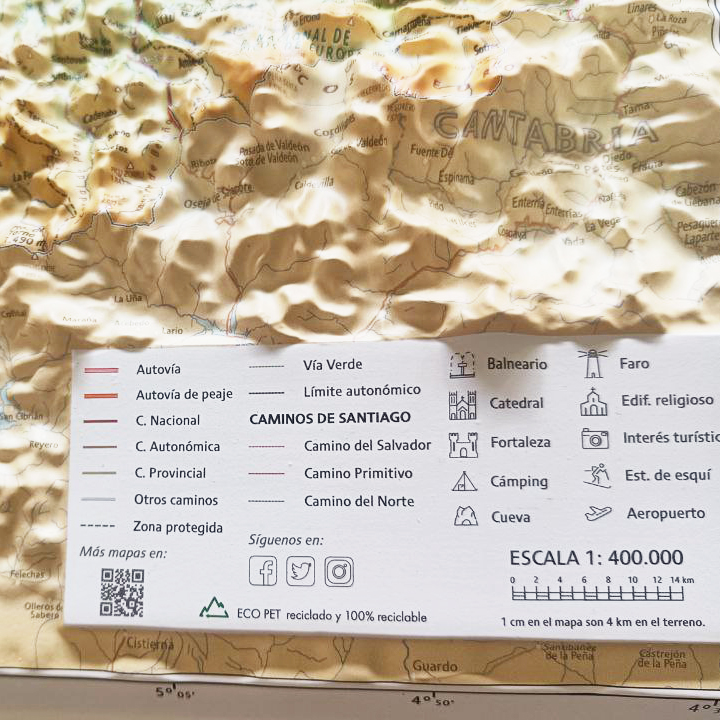 A3F Mapas en relieve tweet media