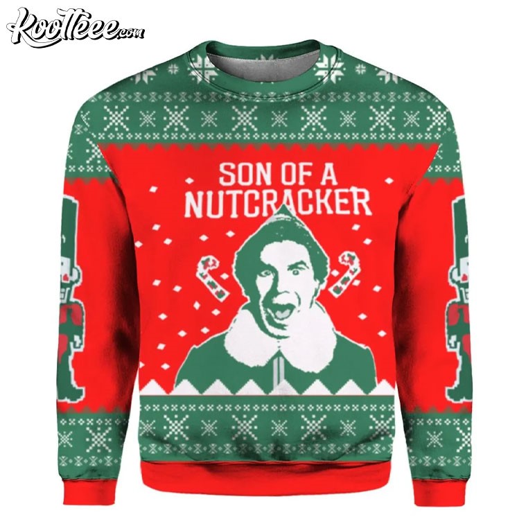 jhays1192987's tweet image. ELF Buddy Hobbs Son Of A Nutcracker Christmas Ugly Sweater #ELF #BuddyHobbs #SonOfANutcracker #koolteee koolteee.com/product/elf-bu…