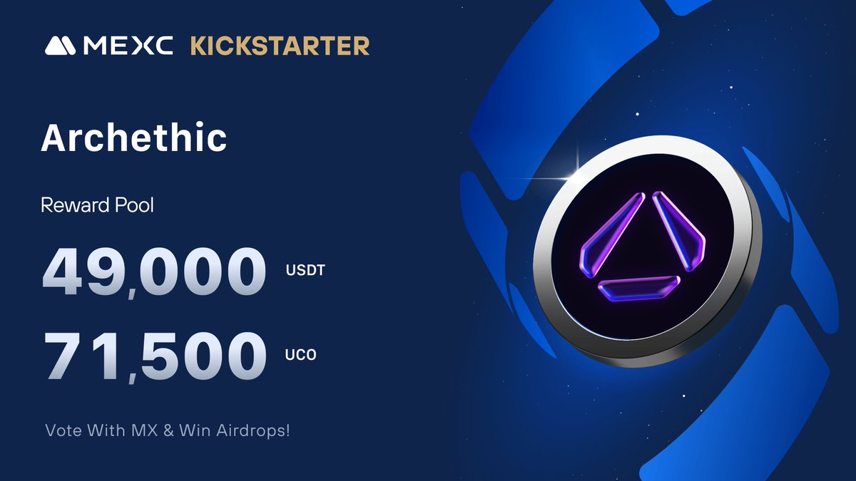 MEXC_Official's tweet image. .@archethic, the first Layer 1 biometric blockchain with a groundbreaking biometric cold wallet, is coming to #MEXCKickstarter 🚀 

🗳Vote with $MX to share massive airdrops
📈 $UCO/USDT Trading: 2024-10-23 10:00 (UTC)

Details: mexc.com/support/articl…
