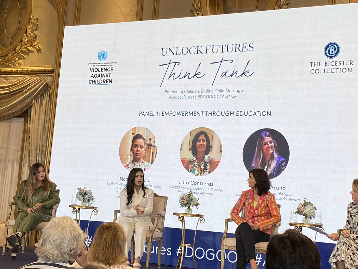 13 millones de niñas son casadas cada año antes de los 18 .Una de cada 20 antes de los 15.Los matrimonios forzosos no son una estadística son vidas humanas..