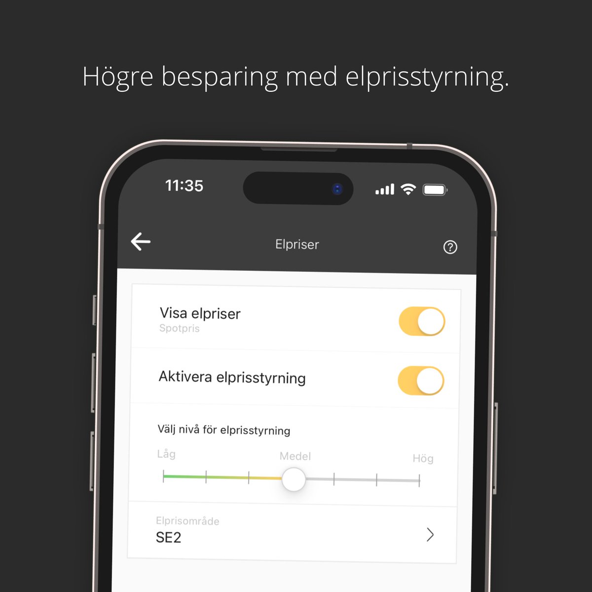 ngenic's tweet photo. Tillsammans med GodEl har vi på Ngenic analyserat hur mycket vårt styrsystem faktiskt sparar i verkligheten – och resultaten överraskade oss! 🙌 GodEls kunder med en Ngenic Tune installerad sänkte sina elräkningar med upp till 8 000 kr! 🌍💰
Läs studien https://t.co/y5oedq84ML https://t.co/UUWPow6LSl