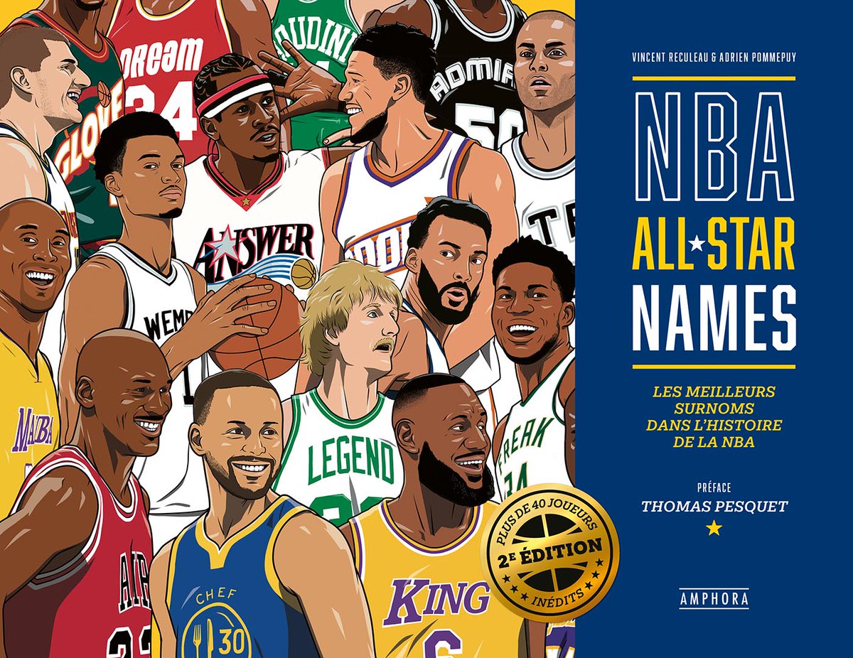 Gaby Greg (@pressebasket) on Twitter photo Grand #JeuConcours pour le retour de la #NBA !
🎁🎁🎁
Avec <a href="/EditionsAmphora/">Éditions Amphora</a> , je vous fais gagner le MAGNIFIQUE livre "NBA All-Star Names", l'édition enrichie, écrit par les géniaux <a href="/WonderfulOhYeah/">Vincent Reculeau “Baby T.E.R.”</a> et <a href="/AdrienPMMP/">Adrien PMMP</a>, avec la préface de <a href="/Thom_astro/">Thomas Pesquet</a>.
Pour gagner ?
➡️Follow Grand #JeuConcours pour le retour de la #NBA !
🎁🎁🎁
Avec <a href="/EditionsAmphora/">Éditions Amphora</a> , je vous fais gagner le MAGNIFIQUE livre "NBA All-Star Names", l'édition enrichie, écrit par les géniaux <a href="/WonderfulOhYeah/">Vincent Reculeau “Baby T.E.R.”</a> et <a href="/AdrienPMMP/">Adrien PMMP</a>, avec la préface de <a href="/Thom_astro/">Thomas Pesquet</a>.
Pour gagner ?
➡️Follow