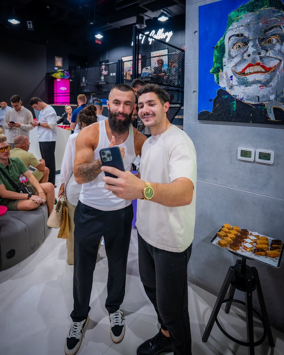 ftNFT's tweet photo. 📸 Highlights from the presentation of YoPhone Beta Version and YoHealth apps at ftNFT Phygital Space! 🎉
The perfect venue for showcasing innovation and creativity.
Thank you to all our amazing guests!
#ftNFT #YoHealth #YoPhone https://t.co/JZYfdJXN7X