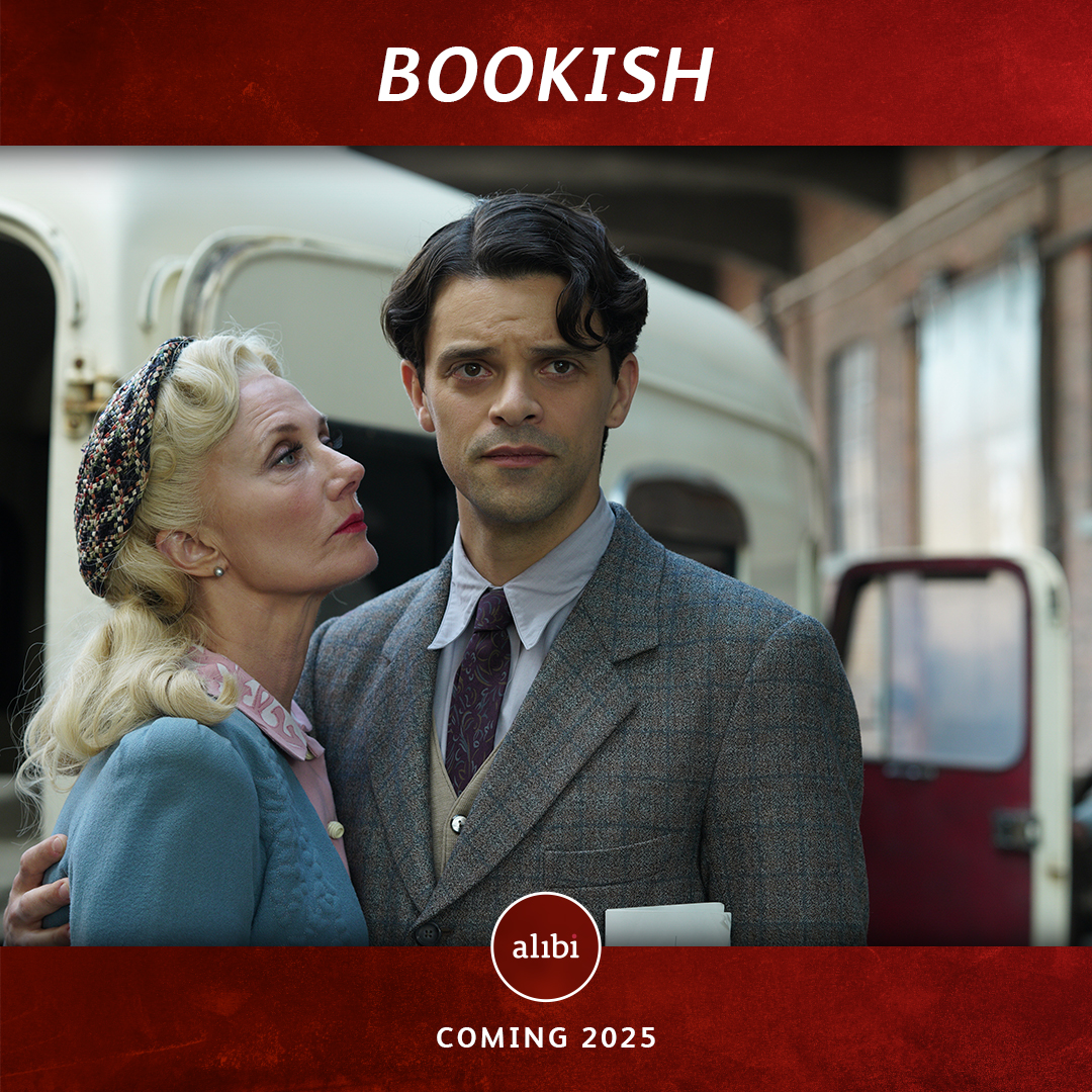 alibi_channel's tweet image. Gatiss also stars as the whip-smart and debonair Gabriel Book, an antiquarian bookshop owner in post-war London, who solves fiendish mysteries with the knowledge from the hundreds of books on his shelves. #Bookish