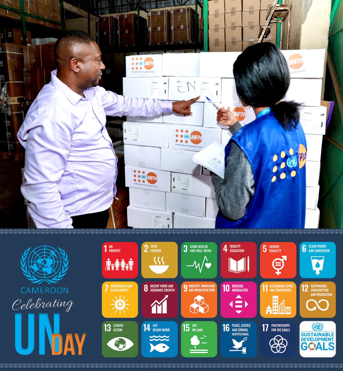 UN_Cameroon (@un_cameroon) on Twitter photo <a href="/UNFPACameroon/">UNFPACameroon</a> Supply Program, in collaboration with the Government of Cameroon, has made 29,000 Units of Intrauterine Device (IUD) available as part of the 2024 National Procurement Plan. This will improve access to modern contraception for women and girls. #SDG3
#UNDay <a href="/UNFPACameroon/">UNFPACameroon</a> Supply Program, in collaboration with the Government of Cameroon, has made 29,000 Units of Intrauterine Device (IUD) available as part of the 2024 National Procurement Plan. This will improve access to modern contraception for women and girls. #SDG3
#UNDay