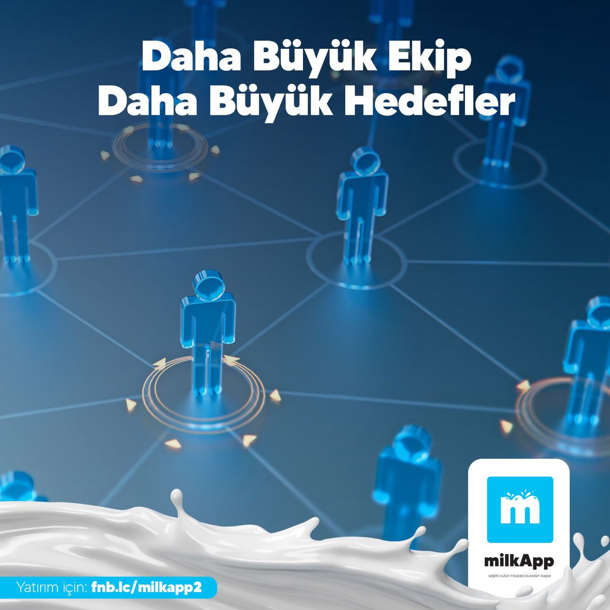 Gelecek 5 yıl içerisinde yarısı pazarlama ve satış personeli olmak üzere 10 kişilik bir ekibe ulaşmayı hedefliyoruz.

Yatırımcımız olmak için: fnb.lc/milkapp2
<a href="/fonbulucu/">fonbulucu</a>