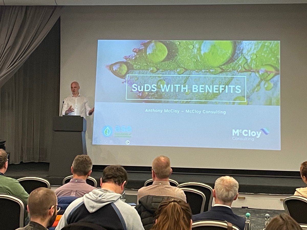 Anthony Mcloy of #Mcloy Consulting presenting on Multifunctional Suds as part of our keynote speech