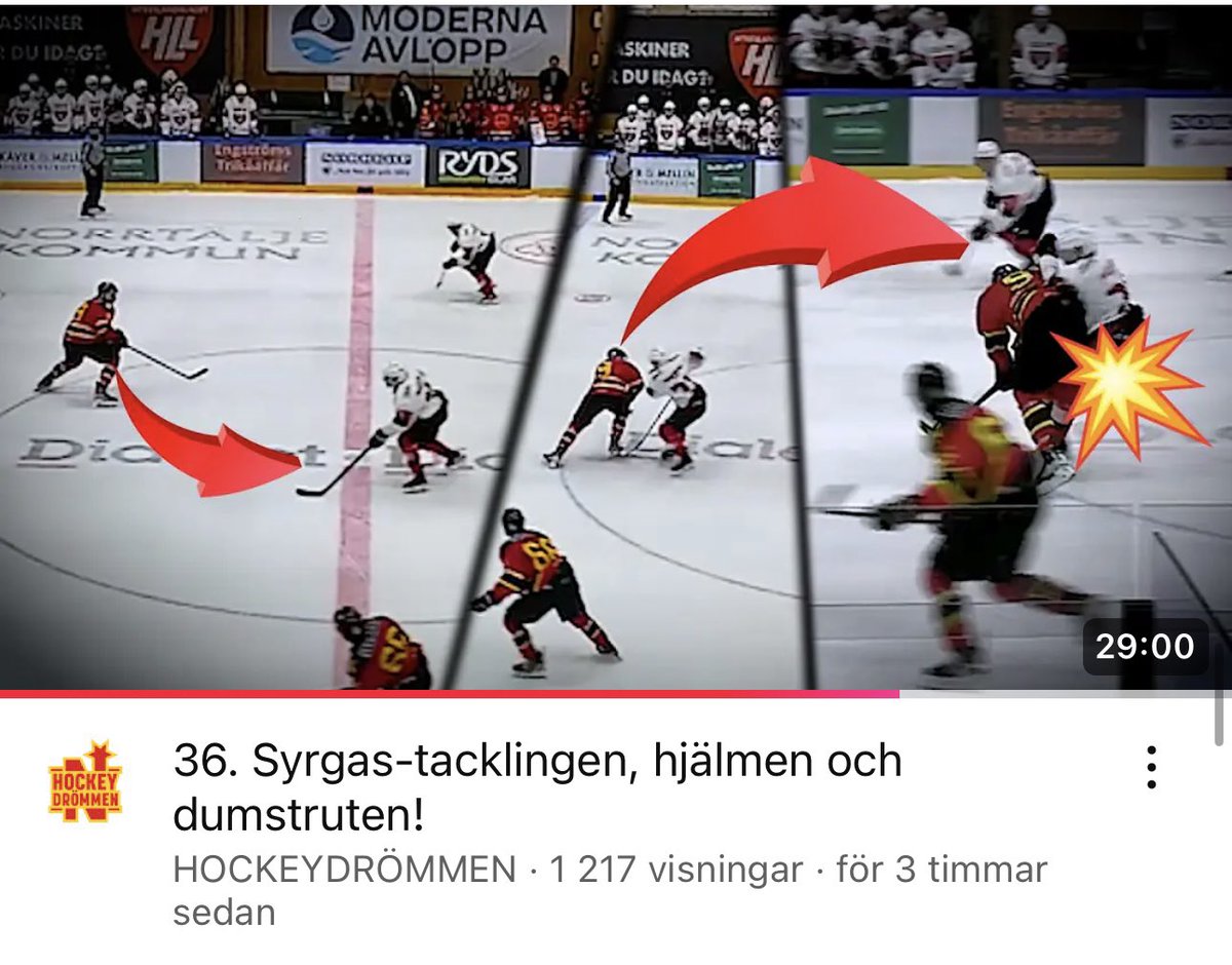 Hur klarar sig nykomlingen NIK i division 2? Rykande färskt avsnitt av Hockeydrömmen ute nu 🔥Feta tacklingar, hån från motståndare och mycket mål! 💛❤️

Länk till avsnitt 👇

youtu.be/G-1dUPauL6I?si…

RT = 🫶