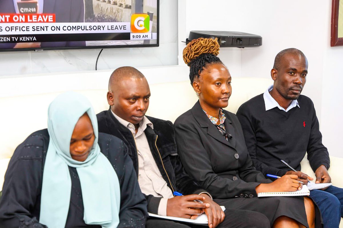 Hon. Aden Duale, EGH tweet media