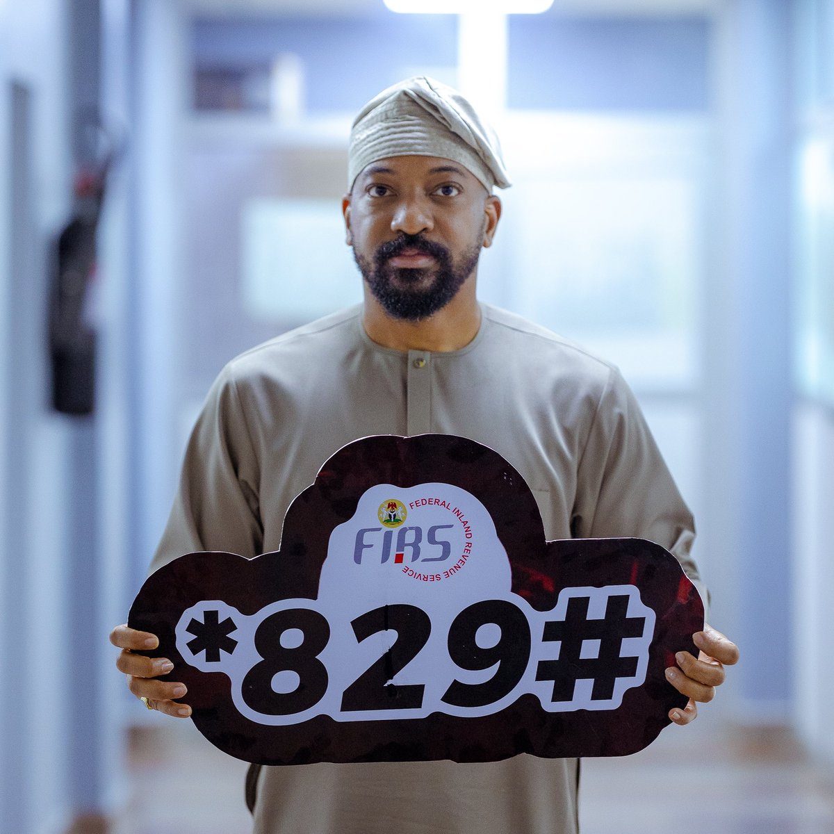 Welcome to the *829# world 🌍. Simply dial *829# to:
- Retrieve your registered TIN
- Get the various Tax Types and Rates
- Locate all FIRS offices in Nigeria
- TCC Verification 
- General Enquiries
#SimplifyingTaxMaximisingRevenue