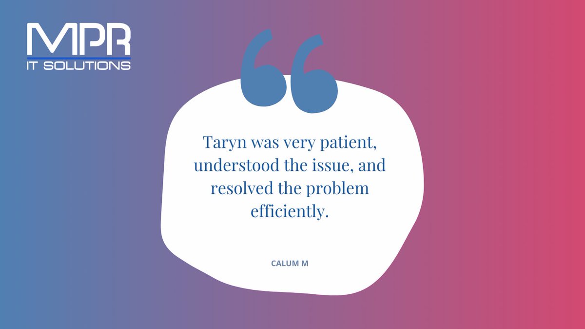 MPR_IT's tweet image. A customer recently faced some internet connection issues, but Taryn&apos;s patience and understanding turned a frustrating situation into a smooth resolution. Her efficiency and dedication truly shine through! 💪

#CustomerServiceExcellence  #CustomerFirst #TechSupportHero
