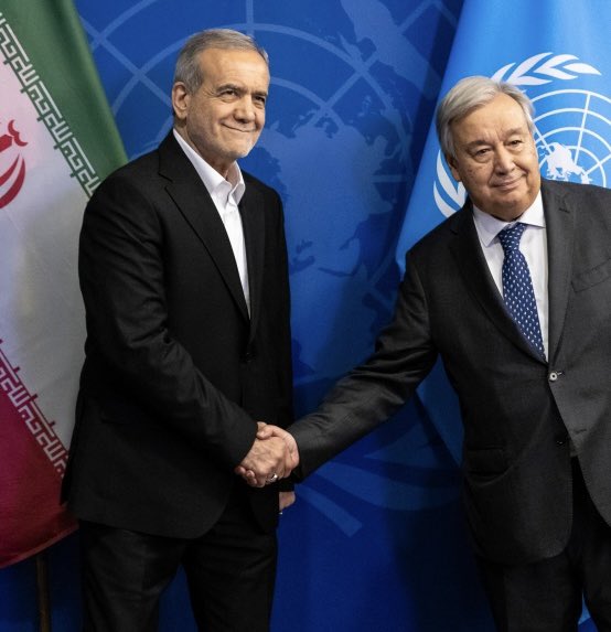 BREAKING:

“UN Secretary-General <a href="/antonioguterres/">António Guterres</a> declined Ukraine's invitation to the Global Peace Summit in Switzerland. He did, however, accept the invitation to
BRICS from war criminal Putin (…) It only damages the UN's reputation.”

- Ukraine’s Ministry of Foreign Affairs