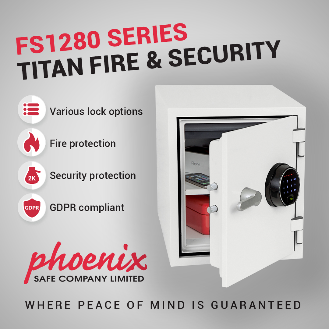 Phoenix_Safe_Co's tweet image. THE PHOENIX TITAN is a modern, compact, fire and security resistant safe designed to meet the need for residential and business use. 

#phoenixsafe #firesafe #securitysafe #titansafe #phoenixtitan #fs1280safe