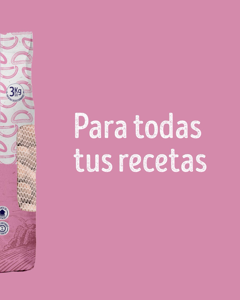 FreshNatur's tweet photo. ¿Conoces nuestras patatas divinas?

✔️ Es una patata versátil de máxima calidad
✔️ Pensada para cualquier tipo de receta
✔️ Calibres seleccionados

Y, como siempre, en un envase 100% reciclable ♻️♻️

#ForPotatoLovers #PatatasFreshnatur #PatatasDivinas https://t.co/uTEXFU9Rxd
