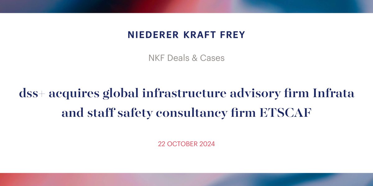 Niederer Kraft Frey tweet media