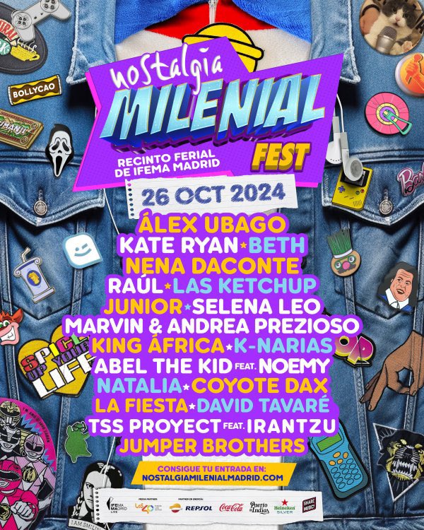 Este fin de semana nos vemos en CONCIERTO con <a href="/OBKoficial/">OBK</a> &amp; <a href="/soniayselena/">Sonia & Selena</a> 

📅 Sábado 26 de octubre 
🔹OBK en L’ALDEA (Tarragona)
🔸SONIA Y SELENA en BARCELONA #locobongo
🔸SONIA Y SELENA en MADRID #nostalgiamilenialfest