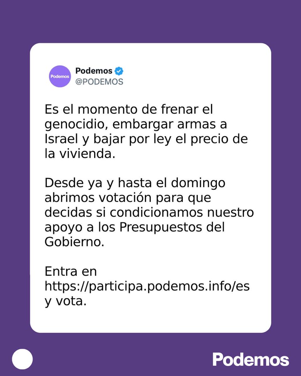UtreraPodemos's tweet image. Vota ya aquí 👉participa.podemos.info/es