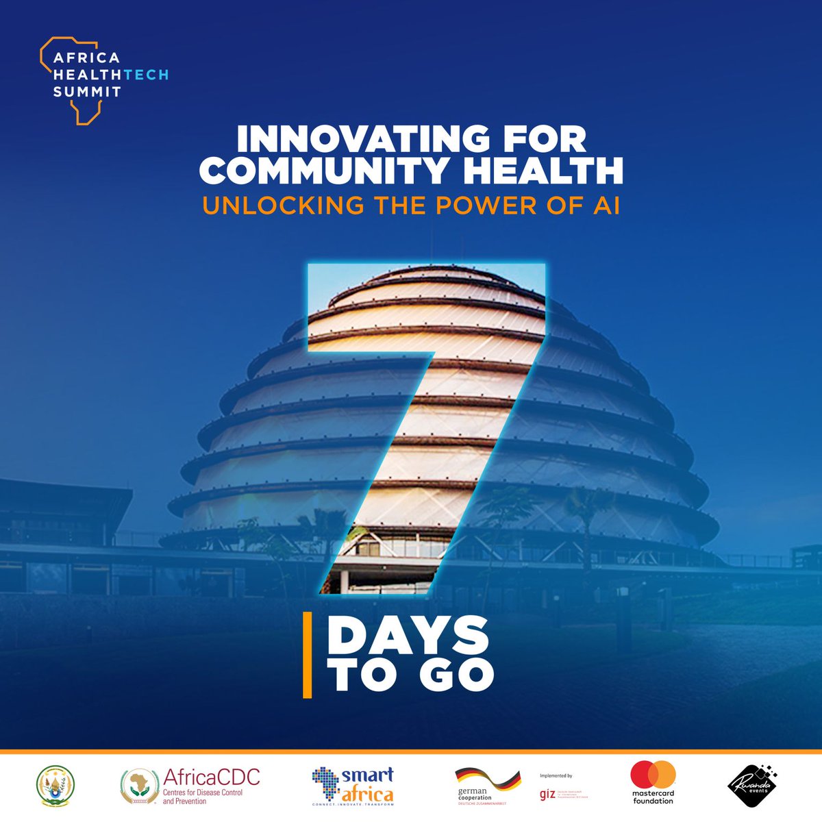 JP Nsengimana (Phil) (@nsengimanajp) on Twitter photo 🚨 7 DAYS TO GO! 🚨
Don't miss <a href="/AfricaHTSummit/">Africa HealthTech Summit - AHTS25</a>  – Africa's premier HealthTech event! 🌍💡
📅 Oct 29-31, 2024 | Kigali, Rwanda
Register NOW: healthtechsummit.africa/registration/ 🚨 7 DAYS TO GO! 🚨
Don't miss <a href="/AfricaHTSummit/">Africa HealthTech Summit - AHTS25</a>  – Africa's premier HealthTech event! 🌍💡
📅 Oct 29-31, 2024 | Kigali, Rwanda
Register NOW: healthtechsummit.africa/registration/