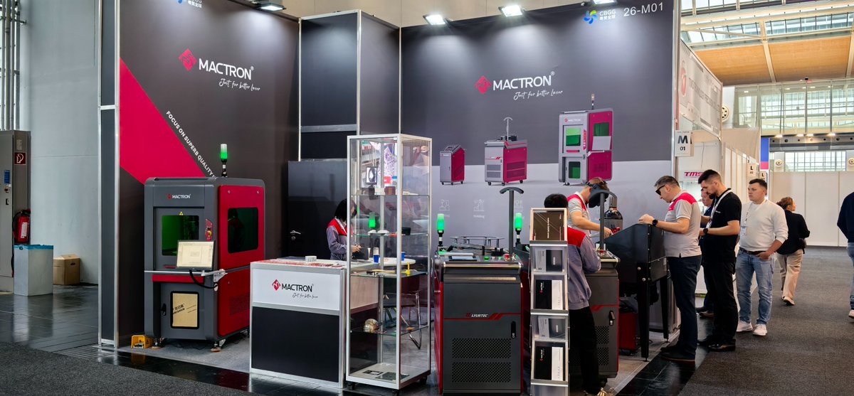 mactron_tech's tweet image. EuroBLECH starts today! 🎉🎉🎉
Come to Hall 26 | Booth 26-M01 and discover the future of laser technology. 
Looking forward to meet you!

#EuroBLECH2024 #mactronlaser #lasermarking #laserwelding #lasercleaning