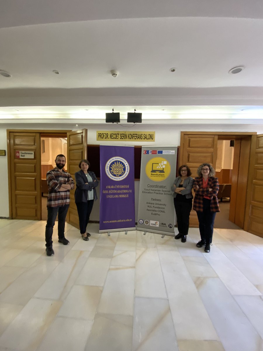 AuOeaum's tweet photo. Avrupa Birliği kapsamında yürütülen “Hybrid System for students with RemAutism” başlıklı projemizde 17 Ekim 2024 tarihlerinde üniversite öğrencilerine yönelik yaygınlaştırma etkinliğimiz düzenlenmiştir. https://t.co/UFANKve4vi