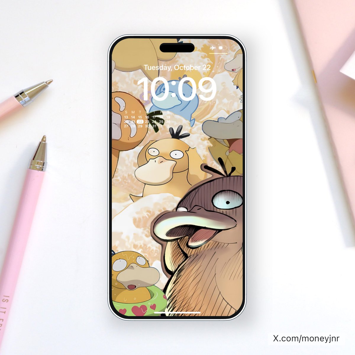 moneyjnr's tweet photo. Psyduck wallpaper.. https://t.co/4IhrkjLjaz