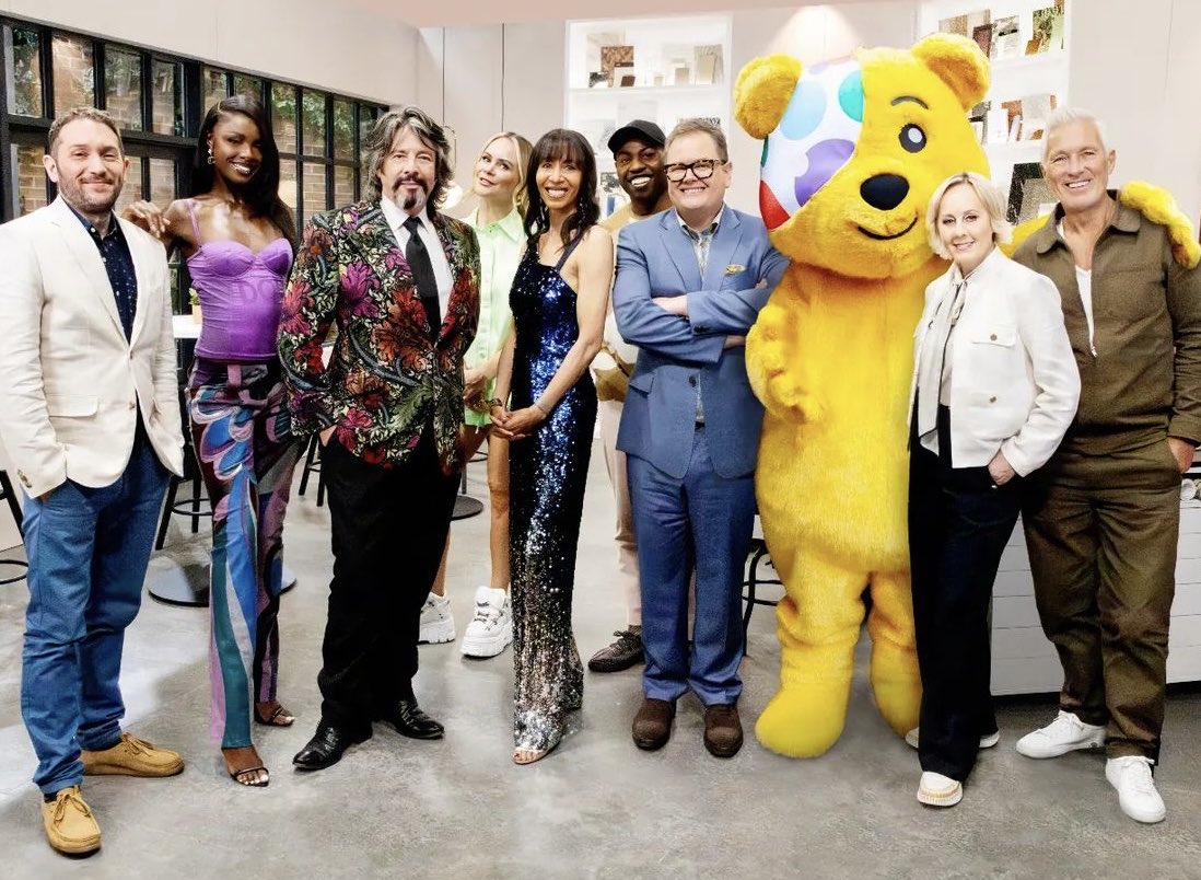 BBC Children in Need meets Interior Design Masters coming to screen near you with a Lush Plushie (and pudsey)