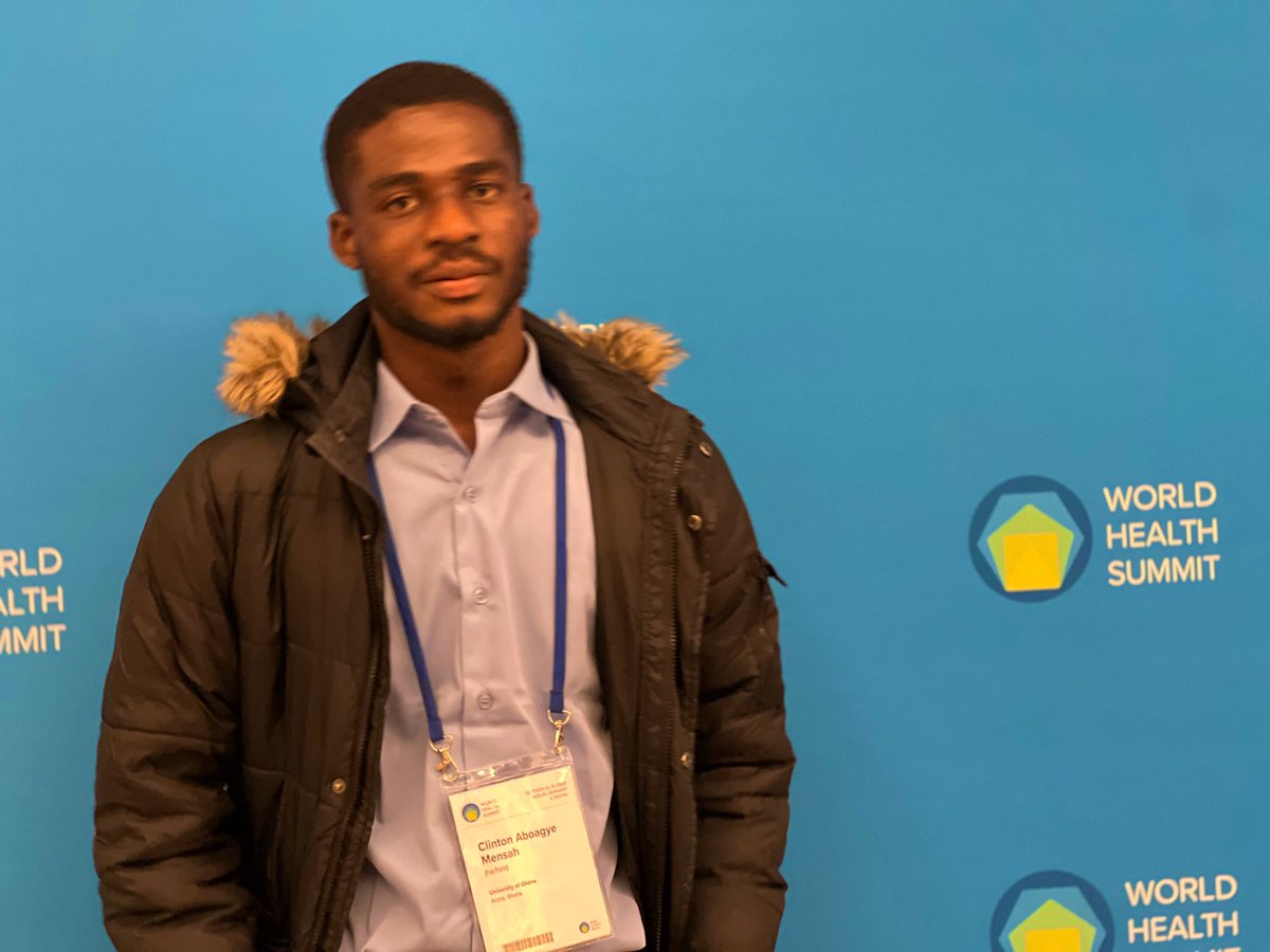 camensah10's tweet photo. It’s already been a week at the World Health Summit in Berlin, Germany. It was fantastic hearing a panel of experts share their perspectives on global health challenges. https://t.co/XzkHYJjhY4
