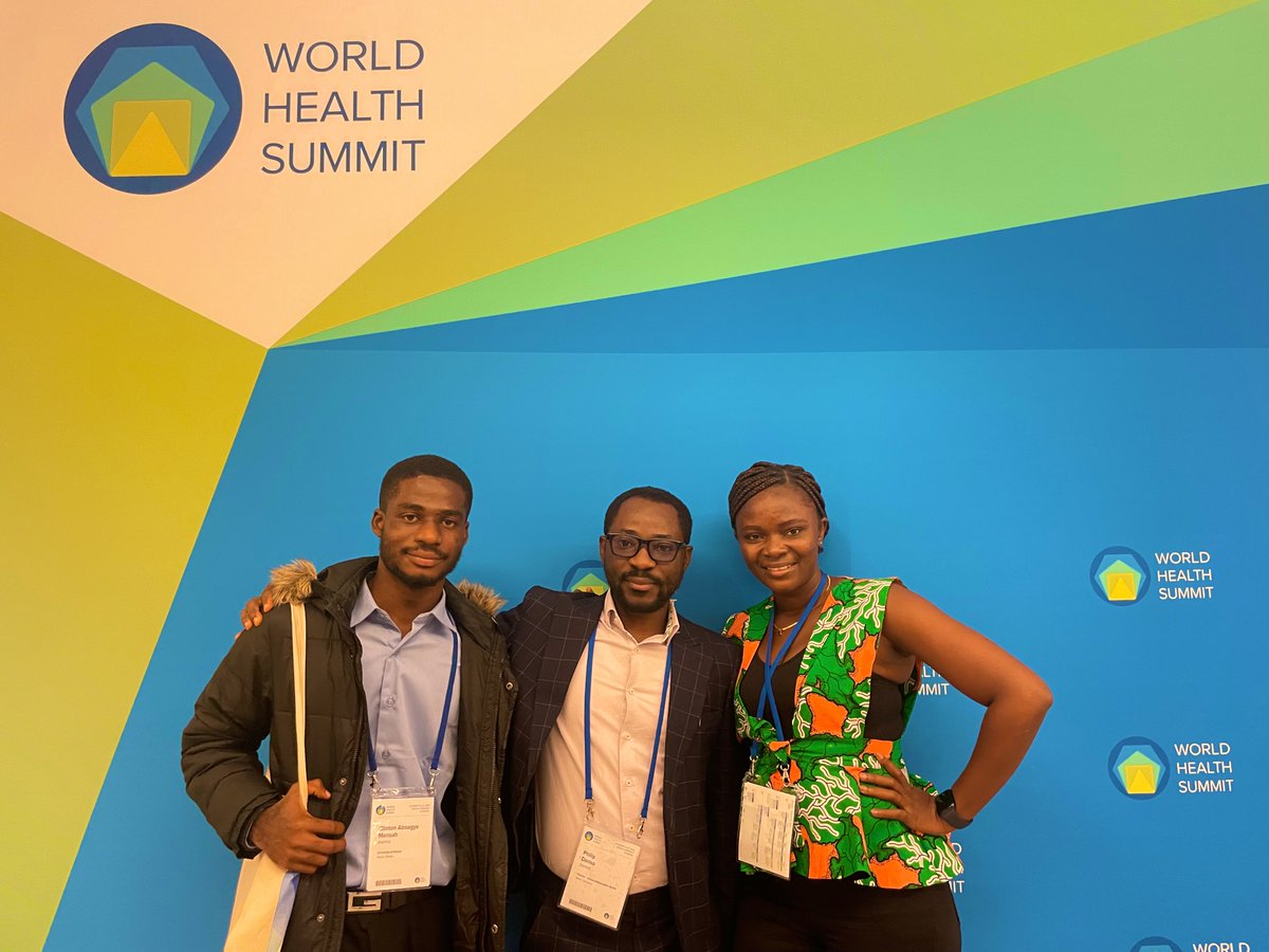 camensah10's tweet photo. It’s already been a week at the World Health Summit in Berlin, Germany. It was fantastic hearing a panel of experts share their perspectives on global health challenges. https://t.co/XzkHYJjhY4
