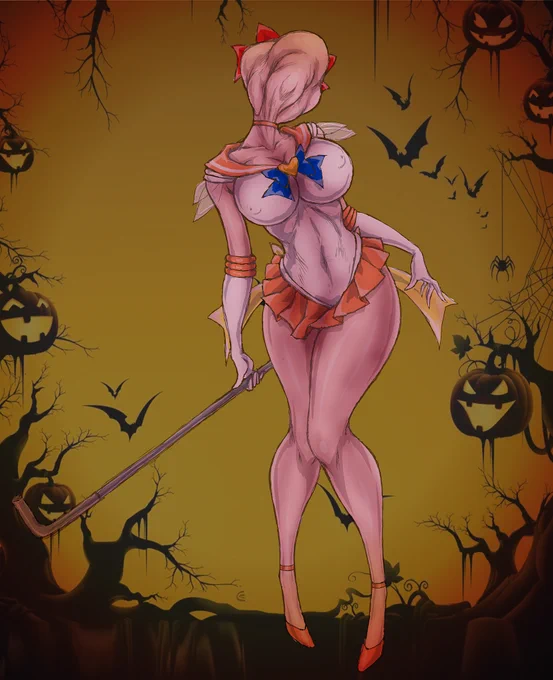 #愛野美奈子生誕祭2024 #ハロウィン過去作掲載祭り バブルヘッドヴィーナスなど 