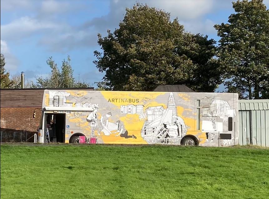 Travelling Gallery (@travgallery) on Twitter photo We're going to be parked at the Crannog Campus in Lochside Park, Castle Douglas today from 10am to 4pm, in partnership with <a href="/CastleDouglasDF/">Castle Douglas Development Forum</a>. Everyone is welcome to come along and visit the gallery to see Helen McCrories 'Repair Cafe' exhibition. We're going to be parked at the Crannog Campus in Lochside Park, Castle Douglas today from 10am to 4pm, in partnership with <a href="/CastleDouglasDF/">Castle Douglas Development Forum</a>. Everyone is welcome to come along and visit the gallery to see Helen McCrories 'Repair Cafe' exhibition.