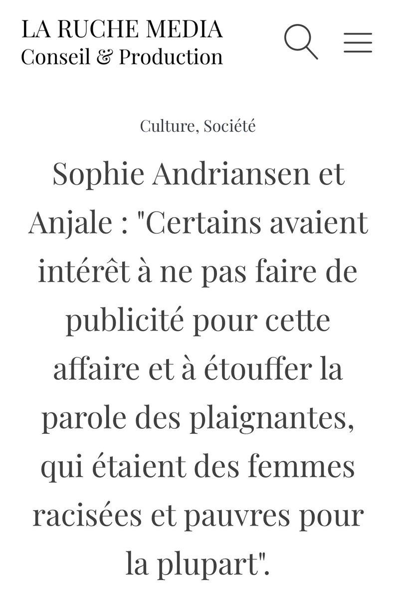 Retrouvez une nouvelle interview sur La Ruche Média, avec comme invitées, l’auteure Sophie Andriansen et la dessinatrice Anjale ! 

Un entretien au sujet de leur nouveau livre, « Outre-Mères. Le scandale des avortements forcés à La Réunion »

laruchemedia.com/2024/10/21/sop…