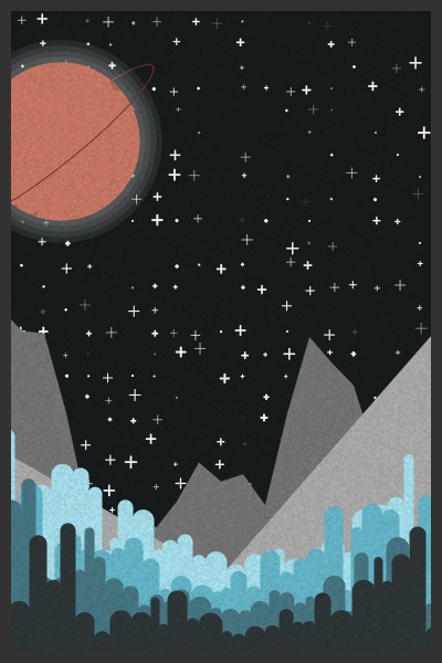 Working on my first project for <a href="/fx_hash_/">fxhash</a> A simple night scene with vibrant colors and a grain effect

#generativeart #creativecoding #p5js #planets #Space