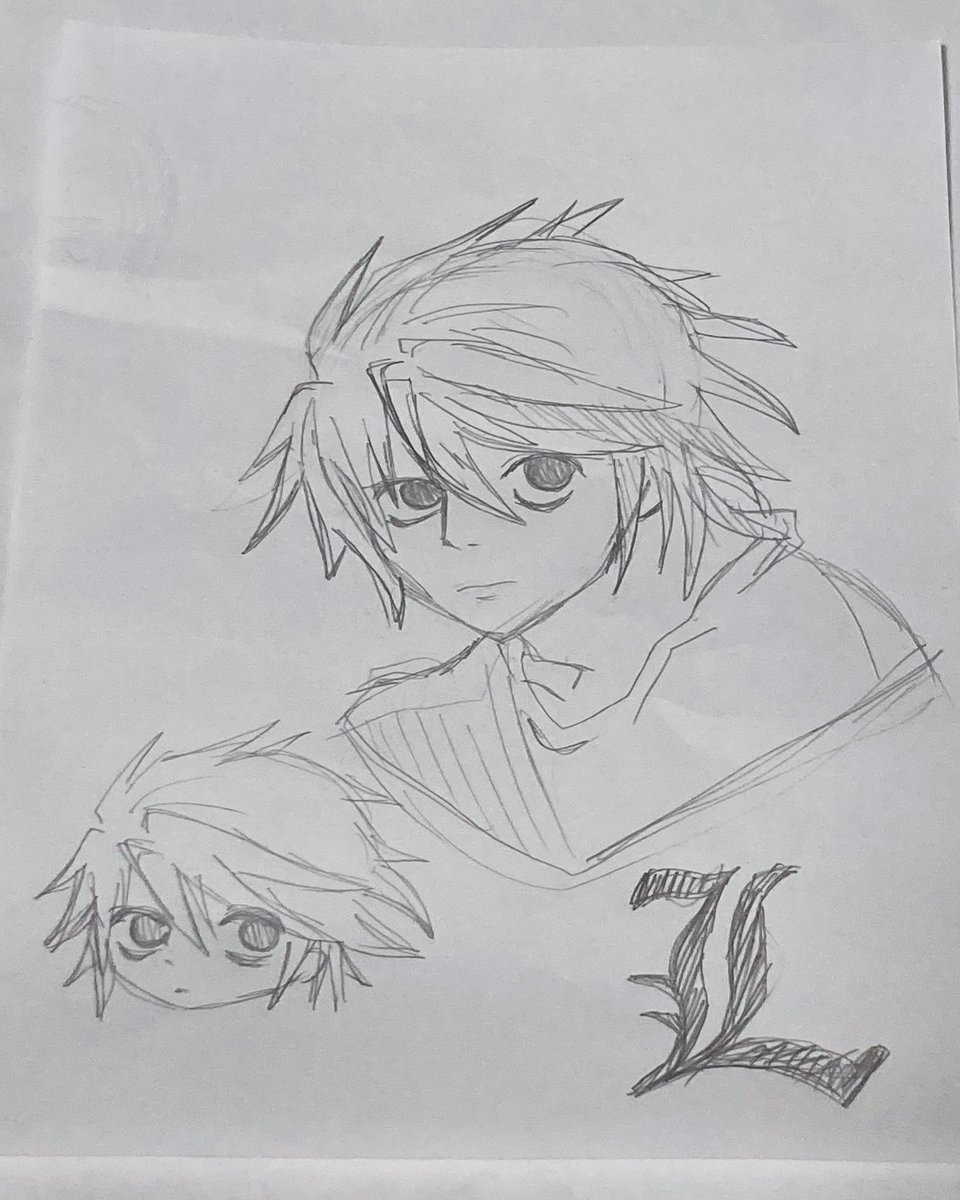 DANBooooL_22's tweet photo. キラとLどっちも推せる
#deathnote #L #竜崎  #イラスト #illust https://t.co/Tt95cpWZPa