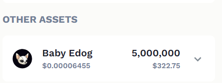 We would like to thank <a href="/PetraWallet/">Petra</a>  for verifying the $BEDOG token.