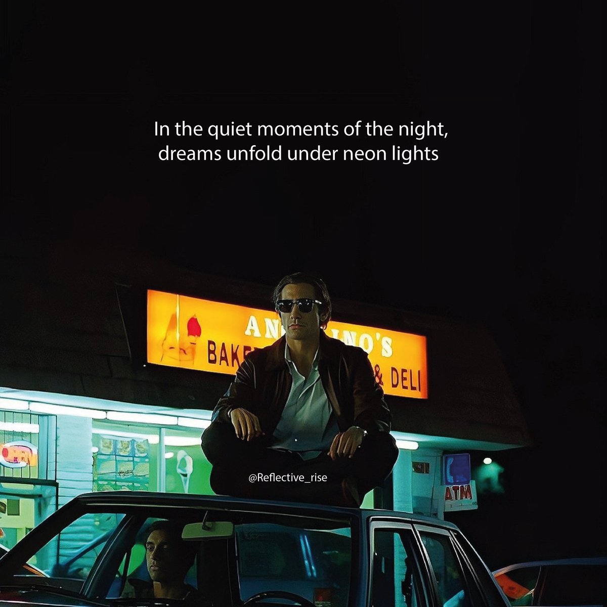 Reflective31894's tweet photo. Amid the neon glow, a quiet night holds the weight of untold dreams
#nightvibes #neondreams #quietmoments #latenightthoughts #urbanaesthetic #citynights #dreamchaser #reflectivemood #streetstories #cinematicfeel https://t.co/AfkOFIAwmm