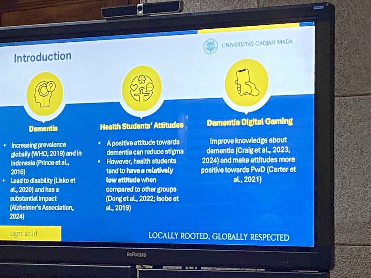 GaryMitchellRN's tweet photo. #Proud to see 2 of @StephCraigRN research papers featured during today’s international seminar in #Yogyakarta #Indonesia @UGMYogyakarta 🇮🇩 

Paper 1: https://t.co/9ukKViMrAy

Paper 2: https://t.co/LTc5sFTJxr https://t.co/OFtxlwZGUR