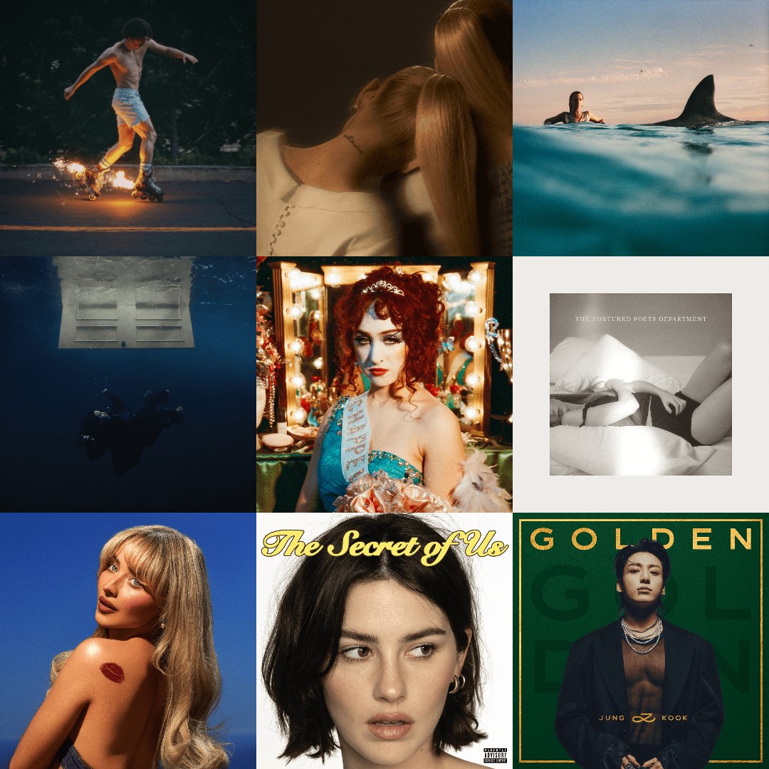 TheGrammyGuru's tweet photo. 📜 | GRAMMY EXPERT OPINION
These are our top 9 contenders for a nomination in Best Pop Vocal Album at the 2025 #GRAMMYs (ordered alphabetically).
Only 5 will end up nominated. Who would you like to see in the final 5? https://t.co/l3T4mJSi8E