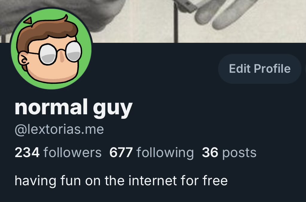 lextorias's tweet image. gonna be honest, I have no desire to post here anymore. I might change my mind later, but for now I’m only active on the other site. it’s so much better