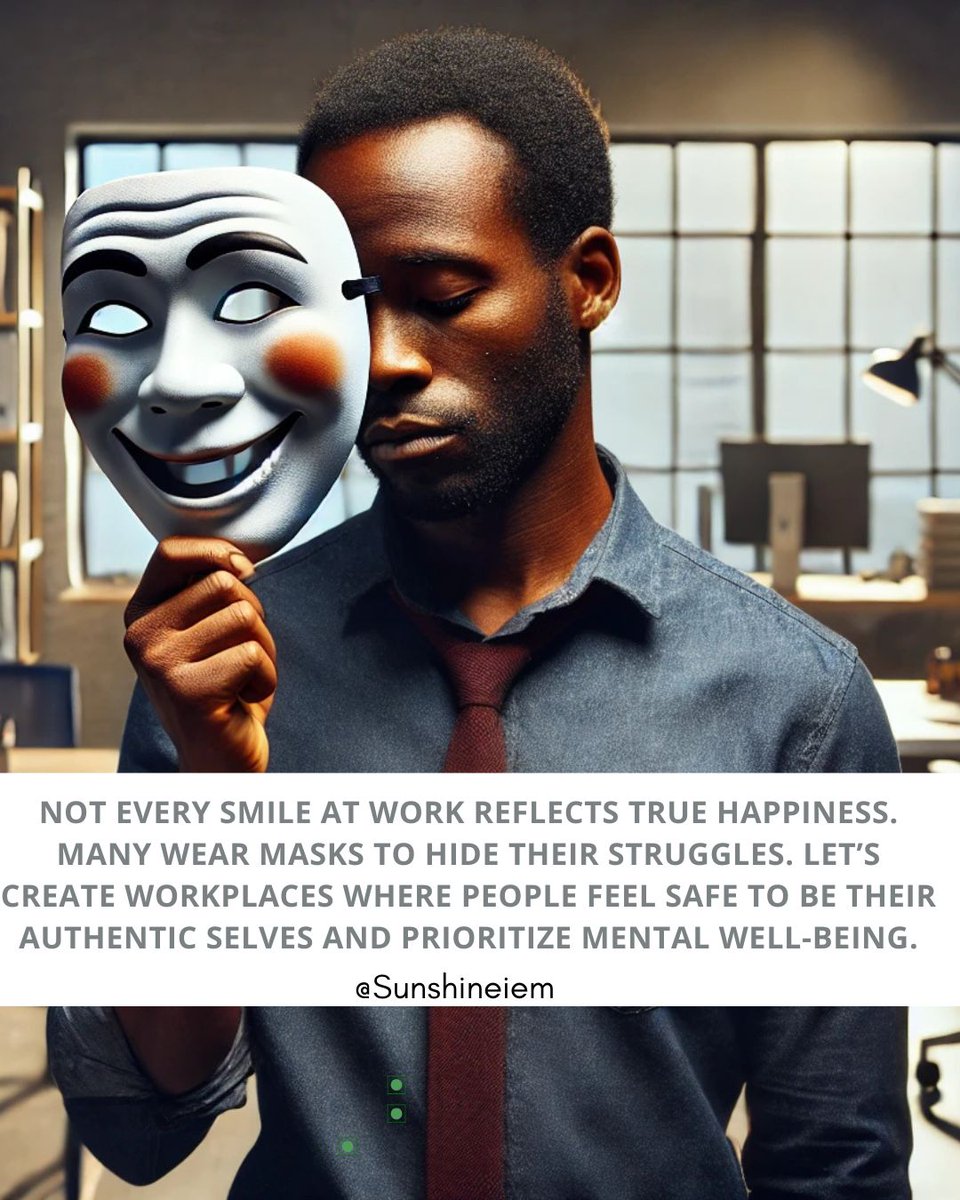 KisimbaShantal's tweet photo. #MentalHealthMatters #WorkplaceWellbeing #EndTheStigma #MindfulAtWork #HealthyWorkplace #SupportNotStress #ThrivingAtWork
#BalanceIsKey #BeatBurnout #MentalRestMatters #SayNoToOverwork
#ItsOkayToNotBeOkay #EmployeeWellness #MentalHealthFirst
#SupportYourTeam https://t.co/Exkz4gZQgp