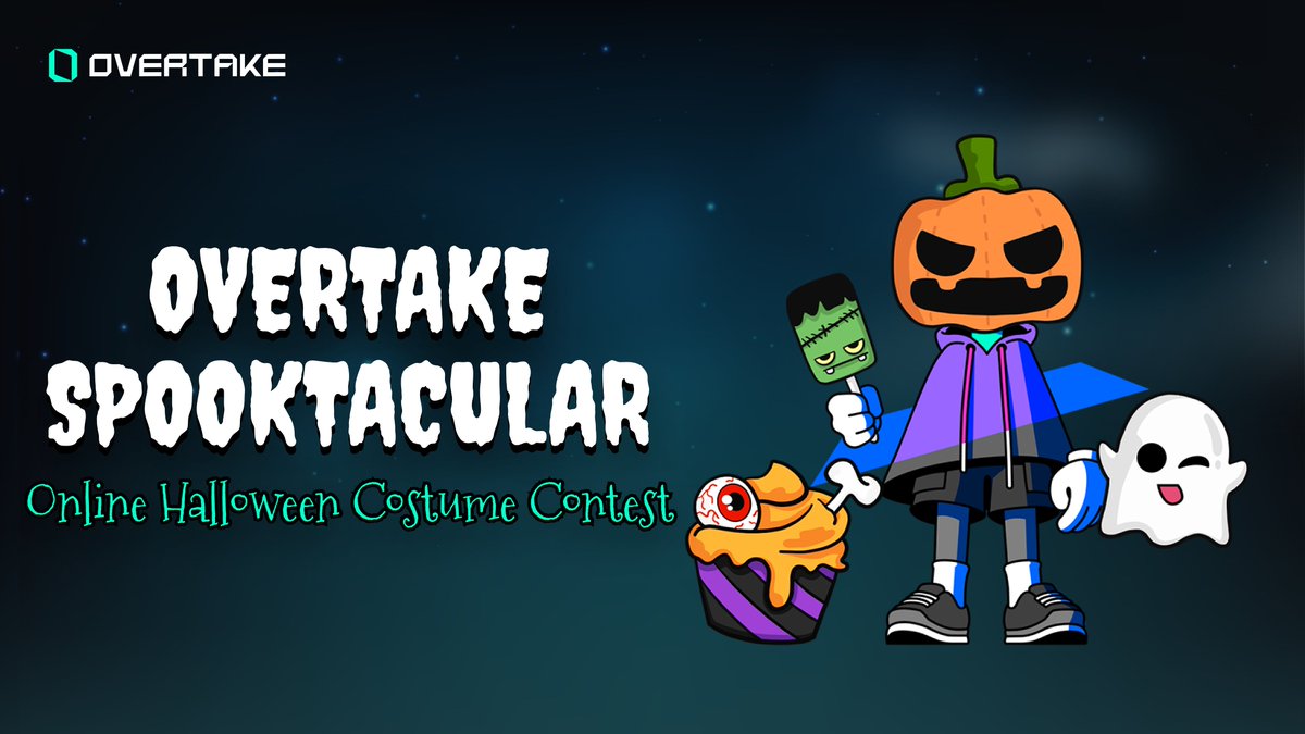 overtake_world's tweet image. 🎃 Overtake Online Halloween Costume Contest 👻

🎉 Spooky season is here! 
Can't make it to our Overtake Spooktacular Halloween Party in Itaewon? No worries! We're bringing the fun to YOU with our Online Costume Contest for all our incredible community members!

Here’s your…