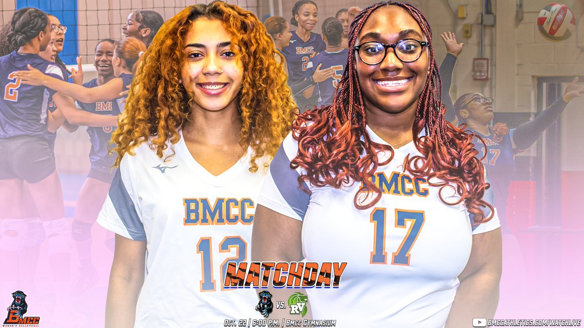 BMCC Athletics (@bmccathletics) on Twitter photo ๐ ๐ด๐จ๐ป๐ช๐ฏ๐ซ๐จ๐ ๐
<a href="/BMCCAthletics/">BMCC Athletics</a> #WVB battles <a href="/RVCCAthletics/">RVCC Athletics</a> in their home finale this evening on Dig Pink Nightโ๏ธ
๐ BMCC Gymnasium (New York, New York)
๐ 6โฃ:0โฃ0โฃ p.m.
๐บ BMCCAthletics.com/WatchLive
#StartHereGoAnyWhere | <a href="/bmcc_cuny/">BMCC</a> | <a href="/BMCC_OSA/">BMCC's Office of Student Activities</a> | <a href="/NJCAAVolleyball/">NJCAA Volleyball</a> ๐ ๐ด๐จ๐ป๐ช๐ฏ๐ซ๐จ๐ ๐
<a href="/BMCCAthletics/">BMCC Athletics</a> #WVB battles <a href="/RVCCAthletics/">RVCC Athletics</a> in their home finale this evening on Dig Pink Nightโ๏ธ
๐ BMCC Gymnasium (New York, New York)
๐ 6โฃ:0โฃ0โฃ p.m.
๐บ BMCCAthletics.com/WatchLive
#StartHereGoAnyWhere | <a href="/bmcc_cuny/">BMCC</a> | <a href="/BMCC_OSA/">BMCC's Office of Student Activities</a> | <a href="/NJCAAVolleyball/">NJCAA Volleyball</a>