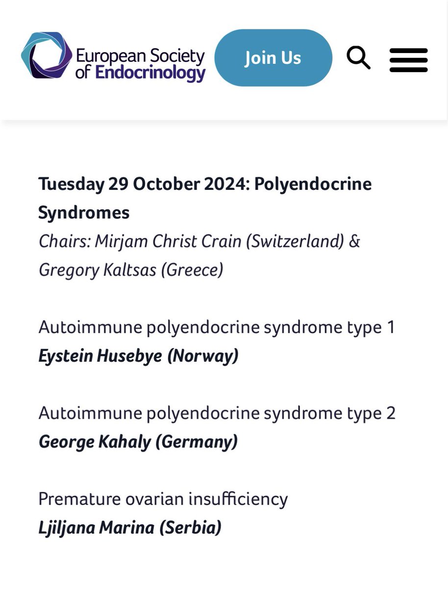 Ljiljana Marina (@ljiljanamarina) on Twitter photo I will be presenting POI cases while shedding light on the importance of early detection, different POI treatments, mental health, fertility and on why POI is not menopause! Looking forward! ☺️
<a href="/ESEndocrinology/">European Society of Endocrinology (ESE)</a> <a href="/EYEScientists/">EYES</a> <a href="/MladiEndo/">Srpski Mladi Endokrinolozi SENSE</a>
tinyurl.com/4pf4dyyz I will be presenting POI cases while shedding light on the importance of early detection, different POI treatments, mental health, fertility and on why POI is not menopause! Looking forward! ☺️
<a href="/ESEndocrinology/">European Society of Endocrinology (ESE)</a> <a href="/EYEScientists/">EYES</a> <a href="/MladiEndo/">Srpski Mladi Endokrinolozi SENSE</a>
tinyurl.com/4pf4dyyz