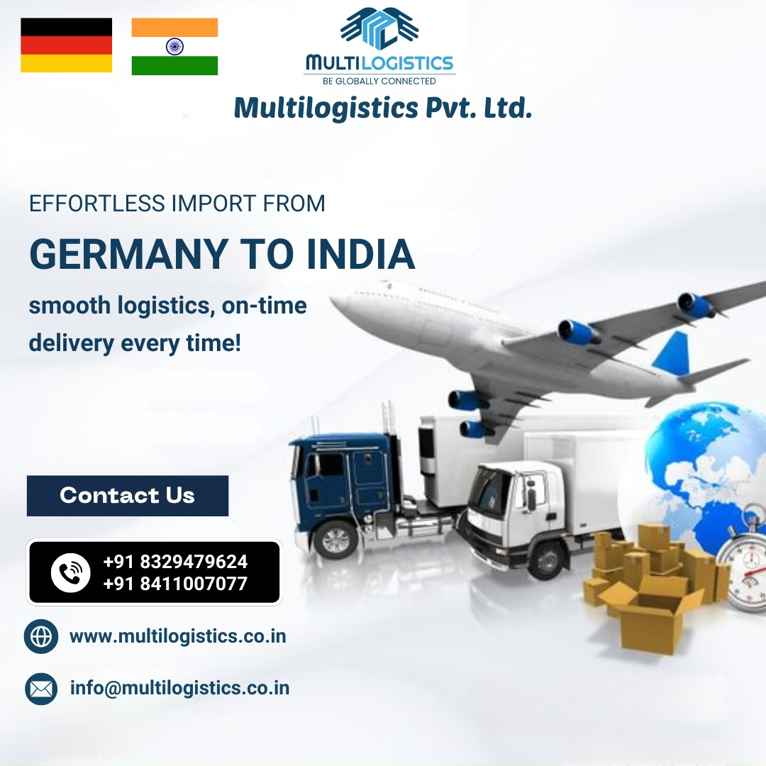 multilog22's tweet photo. Effortless Imports from Germany to India!
With Multilogistics Pvt. Ltd., experience smooth logistics and reliable, on-time delivery—every time!
Web: https://t.co/dRicvgvF9v
Call: +91 8329479624 / +91 8411007077
#Multilogisticspvtltd #logistics #exportservices #GermanyToIndia https://t.co/0Hd3WYApft