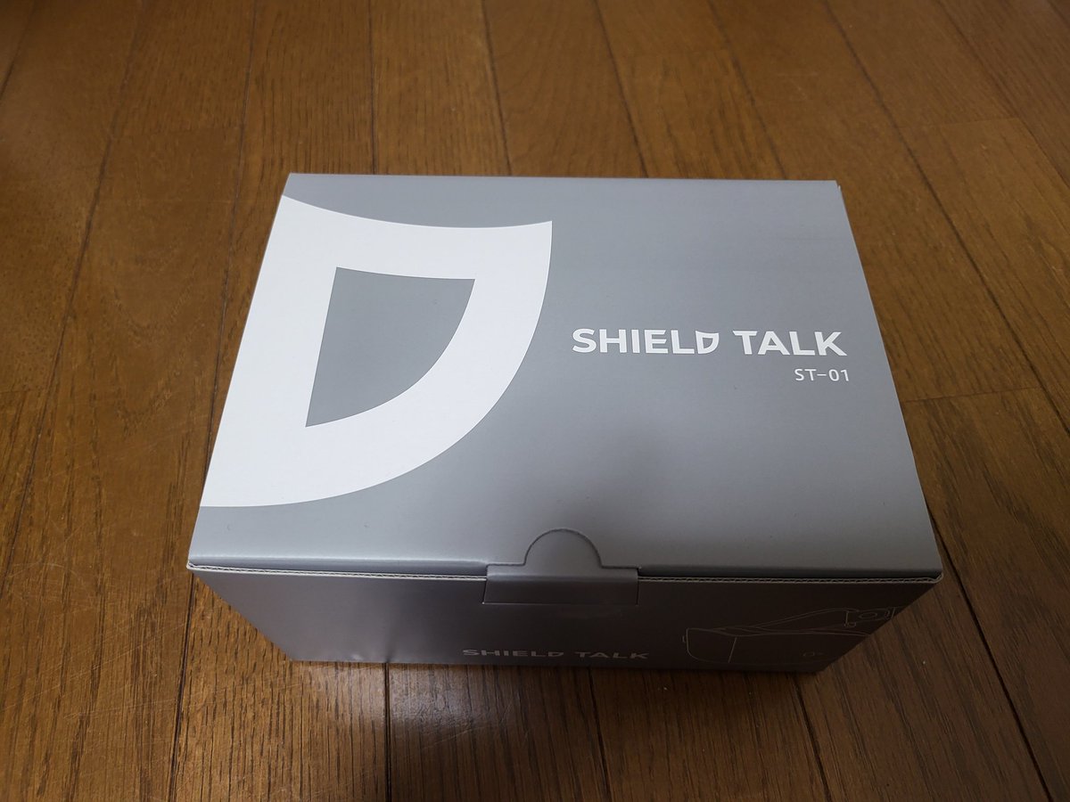 dtOEJU5Sp1WjHud's tweet photo. #shieldtalk
防音マスク人柱購入
やっと開封(。・ω・。) https://t.co/XdtGh4neZk